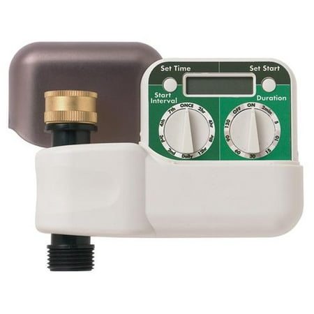 Orbit HT7 2-Dial Digital Hose Faucet Water Timer - Lawn Watering Timer -