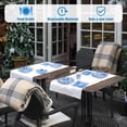 thumbnail image 5 of 144 Pieces Frozen Party Supplies, Snowflake Tableware Sets Including Disposable Paper Plates Napkins Cups Forks Serves 24 for Winter Christmas Holiday Wonderland Birthday Party Decorations, 5 of 7