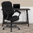 thumbnail image 2 of Pemberly Row Contemporary High Back Upholstered Office Chair in Black, 2 of 8