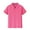 Pink, variant on Polo Uniform Shirts for Kids Boys Girls School Short Sleeve Top Casual Button Down Uniform Shirts 2025 Spring New Collared Polo Shirts Comfy Clothing Hot Pink 9-10 Years