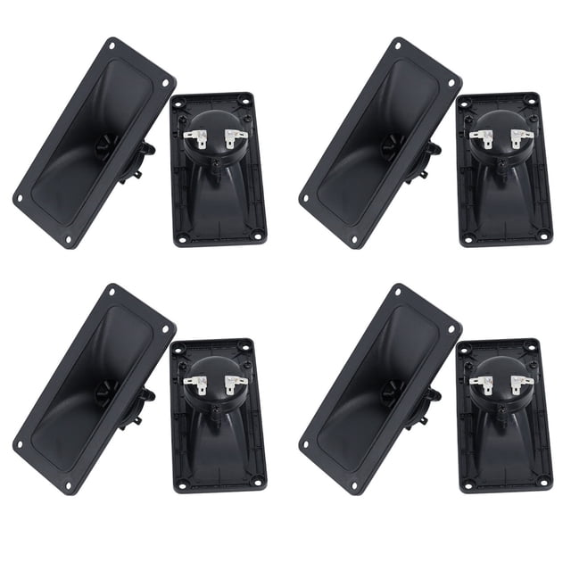 8 Piezas Altavoz de Agudos Altavoz de Agudos PiezoeléCtrico 150 W Zumbador de CeráMica Agudos Cuadrados Altavoces de Audio DIY