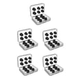 thumbnail image 2 of Seitruly 12 unids/set esponja de espuma viscoelástica tapones para los oídos almohadilla de repuesto para auriculares en la oreja transpirable y Type5 NO5, 2 of 4
