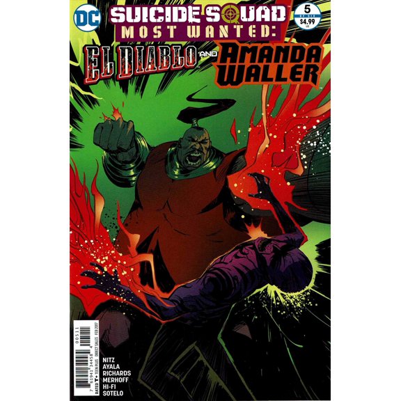Suicide Squad Most Wanted: El Diablo and Boomerang #5 VF ; DC Comic Book