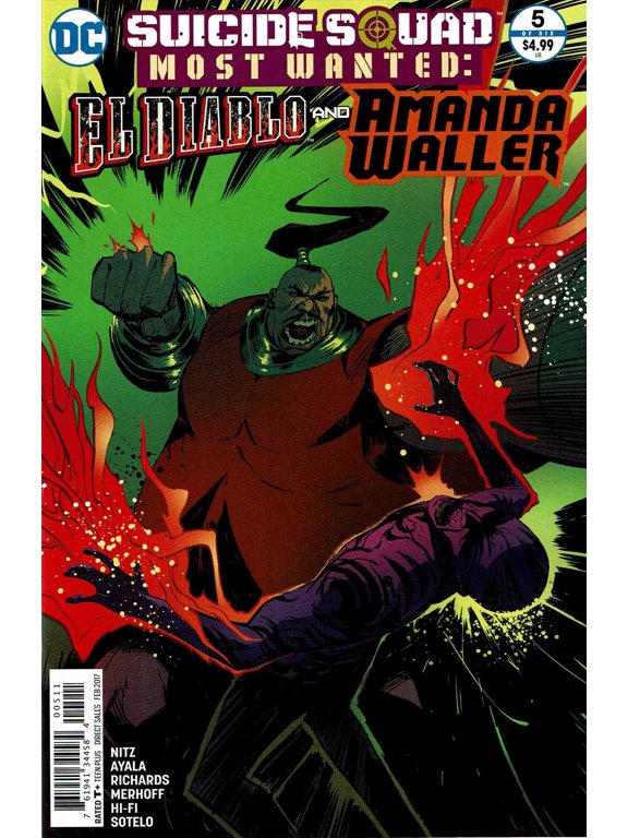 Suicide Squad Most Wanted: El Diablo and Boomerang #5 VF ; DC Comic Book