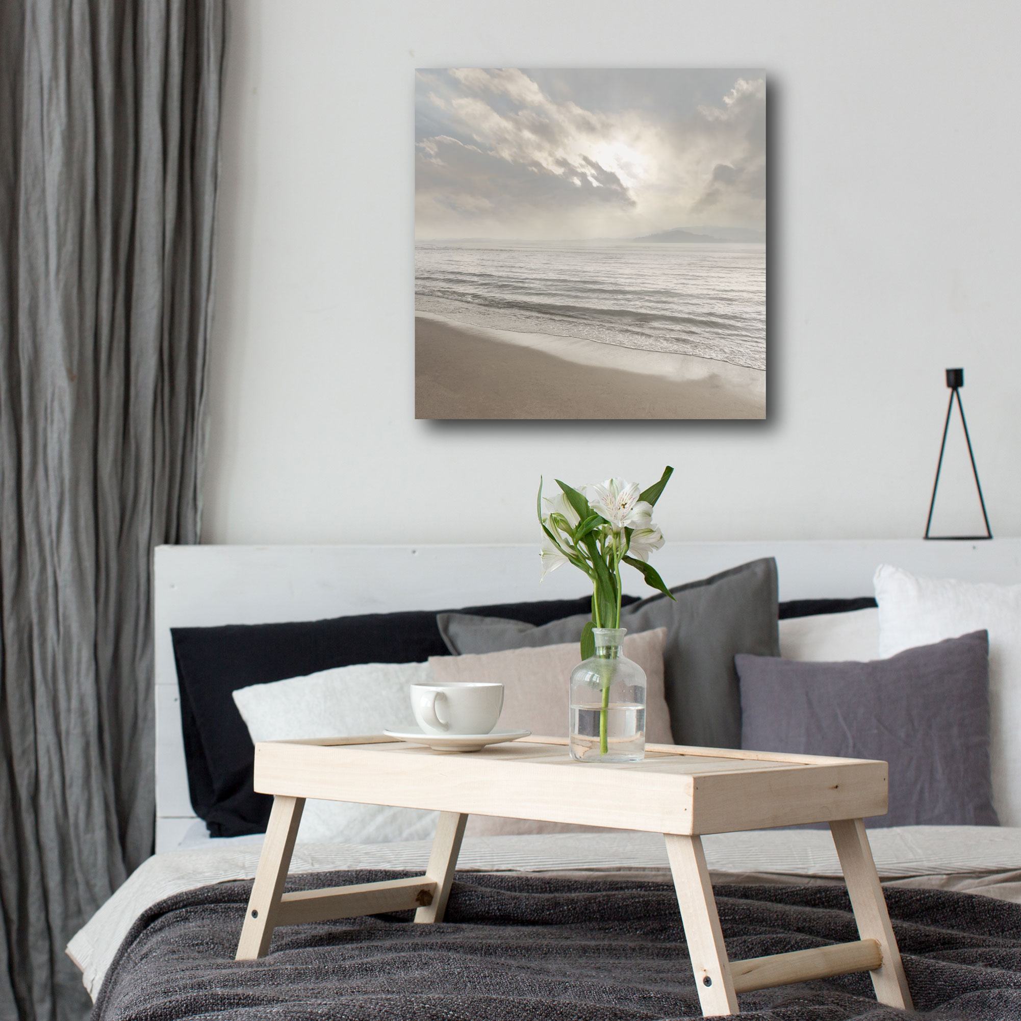 Courtside Market When swept II Gallery-Wrapped Canvas Wall Art, 16x16