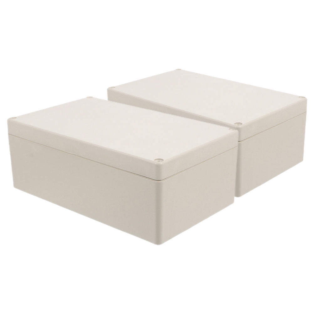 GOOHOCHY 2 Pcs Outdoors Waterproof Junction Box 20.00X12.00X7.50CM