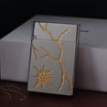 thumbnail image 6 of Kerosene lighter, Top Metal Pocket Lighter Daily Use, Sold Without Fuel.,SKU00740-尼克尔, 6 of 6