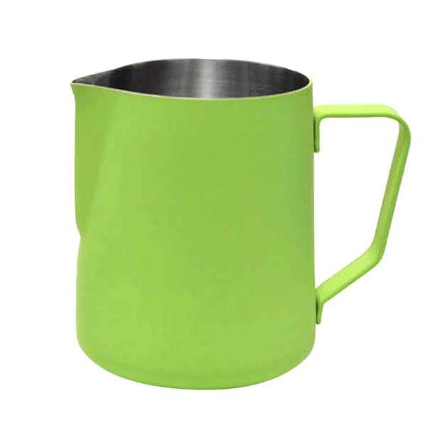 Jarra de Café Macarena Espuma de Leche Acero Inoxidable 350ML Verde 600ml Lanzador