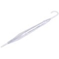 thumbnail image 2 of Parapluie - Dôme Transparent Extra Grand Grand Parapluie Transparent - Résistant au Vent (Transparent, Blanc), 2 of 4