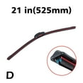 thumbnail image 1 of 17"Car Wiper blades Universal Frameless Bracketless Soft Rubber Car Strip P7M6, 1 of 9