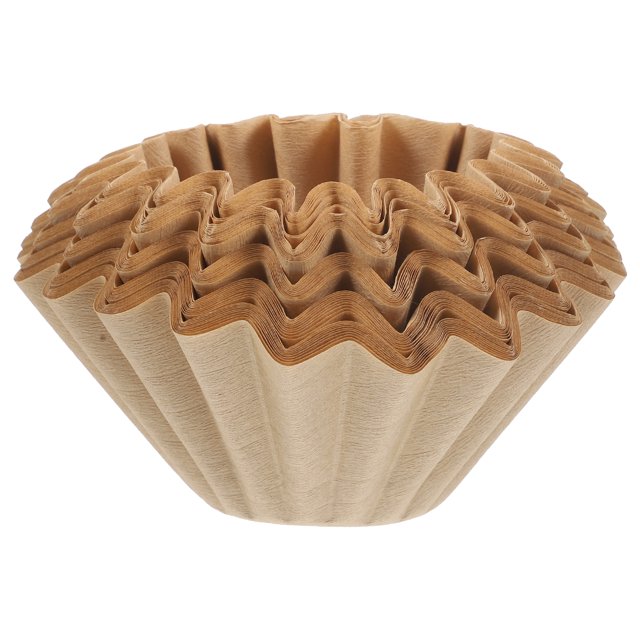 50 pcs Coffee Filter Paper Cups Coffee Powder Filtering Cups Espresso Powder Filter Cups