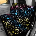 thumbnail image 2 of CHAQLIN Moon and Star Pattern Stretch Rear Bench Seat Covers for Auto Car Interior, Non-Slip Bench Seat Bottom Cushions Dustproof Seat Cushions, 2 of 4