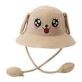thumbnail image 1 of Capa de sombrero de paja de gorra de pescadores divertidos para viajes regalos de primavera de verano viajes de verano Caqui, 1 of 10
