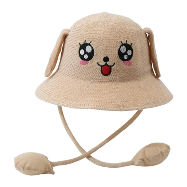 Capa de sombrero de paja de gorra de pescadores divertidos para viajes regalos de primavera de verano viajes de verano Caqui