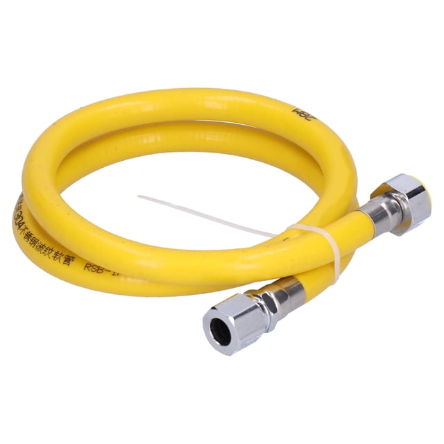 Fuel Gas Hose 304 Stainless Steel Liquefied Gas Line Pipe With Fittings For Home Kitchen