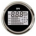 thumbnail image 3 of 85mm Digital Boat Motorcycle Car Speedometer Gau 0~999 Knots MPH Km/h Adjustable GPS Speed Gau With Backlight +GPS Sensor ,High Precision, 3 of 7