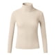 thumbnail image 2 of Gibobby Suéteres mujer, Suéteres de invierno para mujer 2023, cuello alto, manga larga(Beige,M), 2 of 5