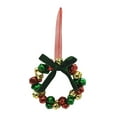 thumbnail image 2 of Corona de campana de Navidad, corona de Navidad, colgante, decoración colgante, decoración navideña para Estilo A, 2 of 9