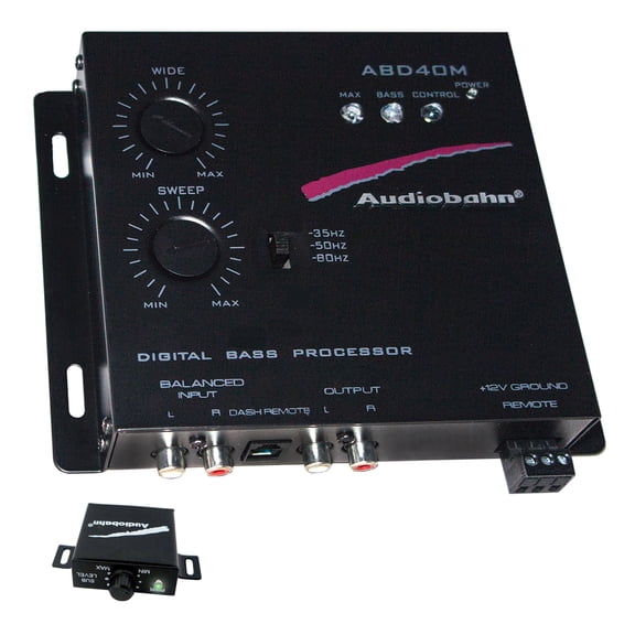 Procesador de Bajos Audiobahn ABD40M Audiobahn ABD40M