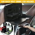 thumbnail image 2 of Ycandiee Foldable Car Food Tray Holder, Multi Functional Portable Car Backseat Tray Desk, Car Computer Desk for Eating Food Drink and Writing Laptop Work, Car Accessories, 2 of 7
