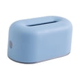 thumbnail image 3 of Caja organizadora de pañuelos rectangular, dispensador de pañuelos faciales de escritorio para comedor azul, 3 of 5