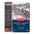 thumbnail image 2 of Caja Metálica Con 12 Lápices Tinted Charcoal No. 2301690 Derwent, 2 of 3
