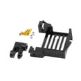 thumbnail image 3 of Adaptador de montaje de servo para coche RC, reemplazo directo de tornillos de titanio de alto rendimiento, fácil de instalar. Negro, 3 of 9
