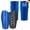 Blue, variant on LJNYFDC Youth Soccer Shin Guards 1 Pair Youth Soccer Shin Guards Elastic Sleeves EVA Cushion Protective Football Equipment