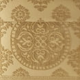 thumbnail image 5 of Beatrice Home Fashions Medallion Chenille King Sham Gold, 5 of 5
