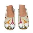thumbnail image 2 of Gubotare Christmas House Shoes Girls Faux Fur Bunny Scuff Slippers Size 7 (Yellow,7), 2 of 4