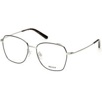 Bally Butterfly Eyeglasses BY5036H 005 Palladium/Black 54mm
