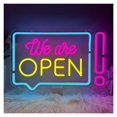thumbnail image 1 of Letrero De Neón We Are Open Con Luz Regulable USB Para Negocios Tiendas, Bares, Cafeterías, Restaurantes, Escaparates Y Decoración De Paredes 40.8cmx27cm, 1 of 6