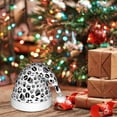 thumbnail image 4 of Cauagu Black Footprints Pattern Christmas Hat for Kids,Xmas Holiday Hat Santa Hat for Boys & Girls Festive Headwear Accessories for Christmas/New Year/Holiday, 4 of 6