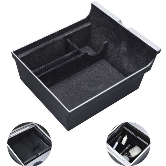 Centre Console Storage Box Holder Car Auto Armrest Organizer Tray 400ml