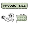 Ckulufk Loop Mute Sleep Earplugs Soft Reusable Flexible Silicone Hearing For Noise Reduction And