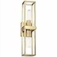 thumbnail image 3 of Possini Euro Design Fabrian Modern Wall Sconce Warm Brass 2-Light Hardwired Rectangular Open Frame, 3 of 4