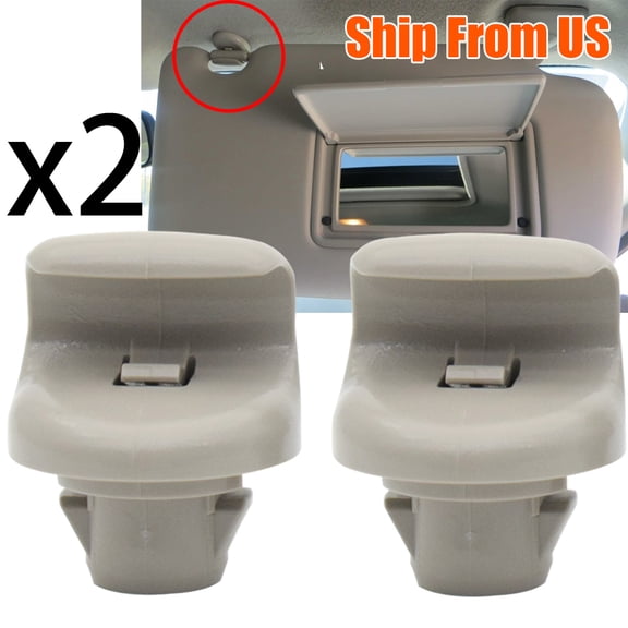 2x Sun Visor Retainer Clip for NIssan 350Z Infiniti FX45 FX35 Juke 96409-CG000