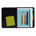 thumbnail image 7 of Unique Bargains Smooth Zipper Clear Mesh Double Layer Pencil Case for 3 Ring Binder Sky Blue, 7 of 7