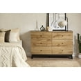 thumbnail image 6 of South Shore Bellami 6-Drawer Double Dresser Nordik Oak, 6 of 9