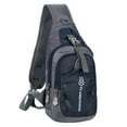 thumbnail image 1 of Pack exterior Mochila con honda para hombre, bandolera en el pecho, bandolera, viaje, deportes, gimn FLAMEHORSE Pack exterior, 1 of 7