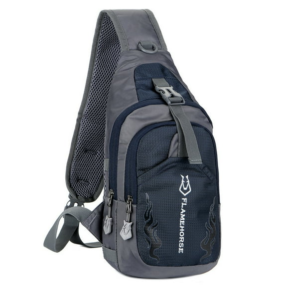 Pack exterior Mochila con honda para hombre, bandolera en el pecho, bandolera, viaje, deportes, gimn FLAMEHORSE Pack exterior