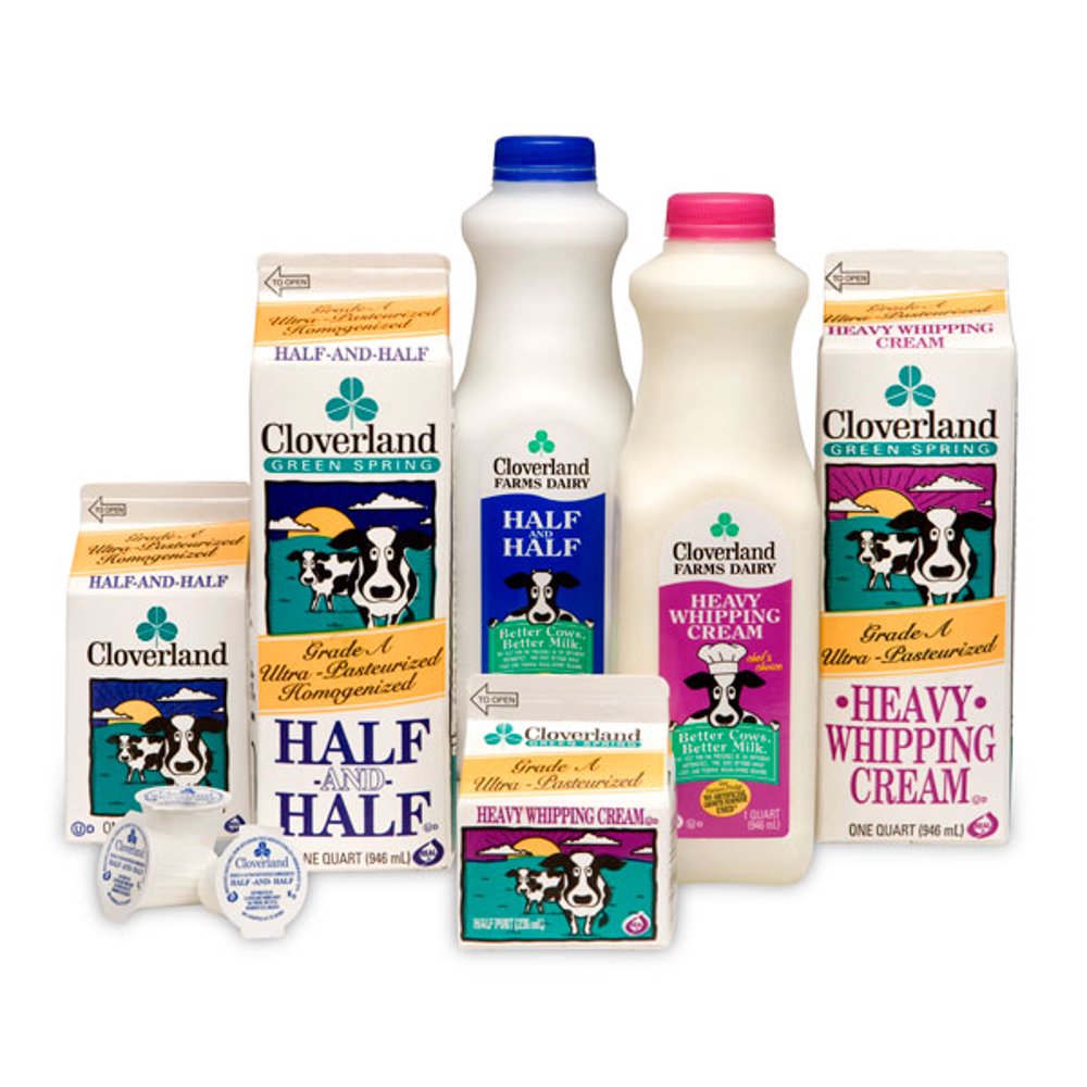Cloverland Ultra Pasteurized Heavy Cream, 1 Quart