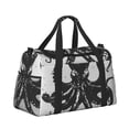 thumbnail image 2 of Hirioo Abstract Ink Octopus Hand Travel Bag for Men Women,Durable and Spacious Travel Bag with Multiple Pockets for Work, Travel, Weekend Getaways, 2 of 8