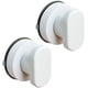 thumbnail image 1 of 2PCS-Reposabrazos de ventosa fuerte (reposabrazos blanco pequeño)-mango sin perforaciones Fokelyi LKX-1562, 1 of 9