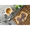 thumbnail image 3 of Carolines Treasures SC9137FC Dachshund Wipe your Paws Foam Coaster Set of 4 3 1/2 x 3 1/2 multicolor, 3 of 3