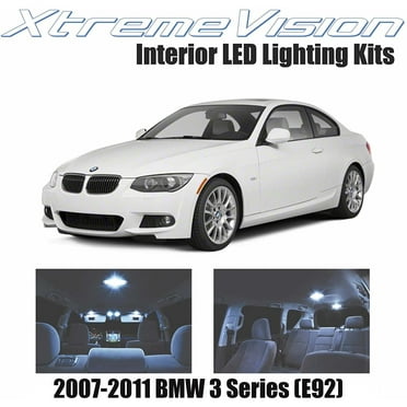 XtremeVision LED for BMW 3 Series E92 2007-2011 10 Pieces Cool White Premium Interior LED Kit Package   Installation Tool