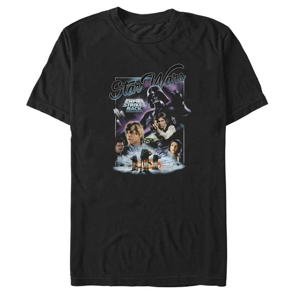 Men's Star Wars: A New Hope Episode V Distressed Poster Graphic T-Shirt