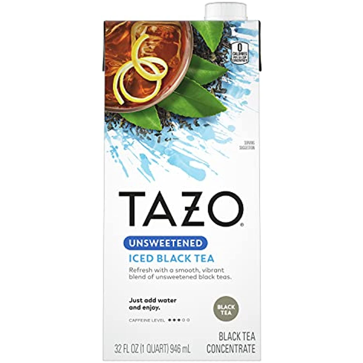 Tazo Unsweetened Iced Black Tea Concentrate For A Refreshing Iced