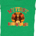 thumbnail image 4 of Inktastic First Thanksgiving Turkey Boys or Girls Baby Bodysuit, 4 of 5