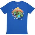 thumbnail image 4 of Set de ropa Minecraft Creeper Grid para niños con 3 camisetas talla 4, 4 of 7